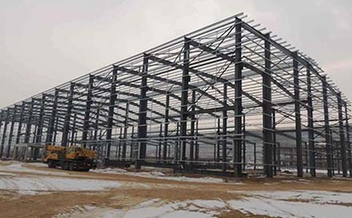 民乐民乐钢结构厂房安装